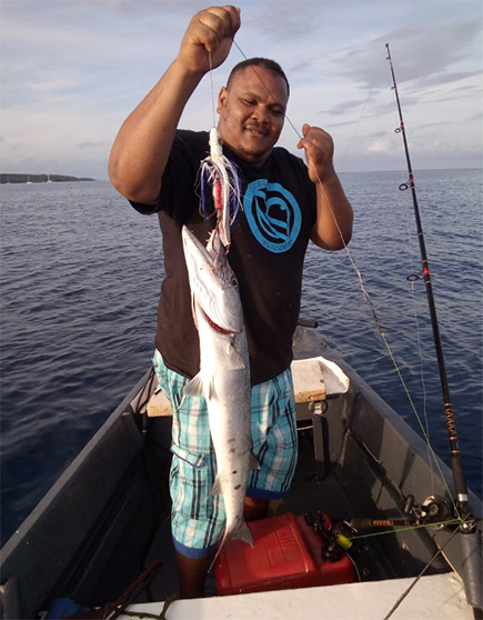 Big John fishing - Roatan Native Charter